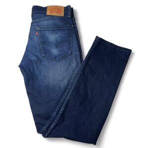 Levi's 511 Slim Straight Leg Dark Wash Jeans Denim (Size 31x32)